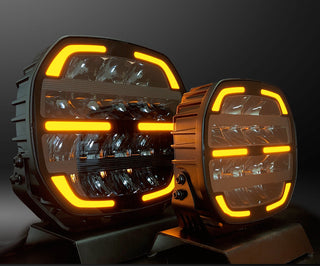 Feu de Conduite LED Lumidrive Night Seeker 9 - Puissance Pure sur Xperts4x4 Accessoires 4x4 Off-Road