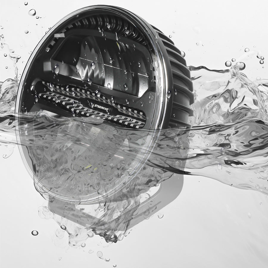 Feu Longue Portée LED Lumidrive Rayzor 9 – Puissance & Style sur Xperts4x4 Accessoires 4x4 Off-Road