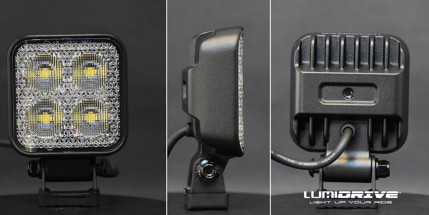 Feux de Travail LED Lumidrive Panoramax - Puissance & Étanchéité sur Xperts4x4 Accessoires 4x4 Off-Road