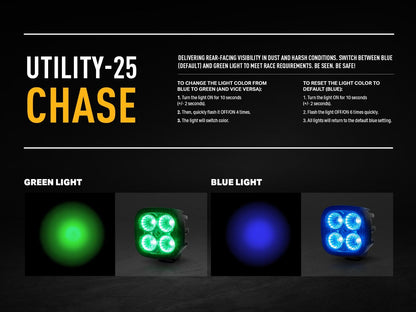 LAZER LAMPS Utility-25 Chase — Phare de Travail LED sur Xperts4x4 Accessoires 4x4 Off-Road