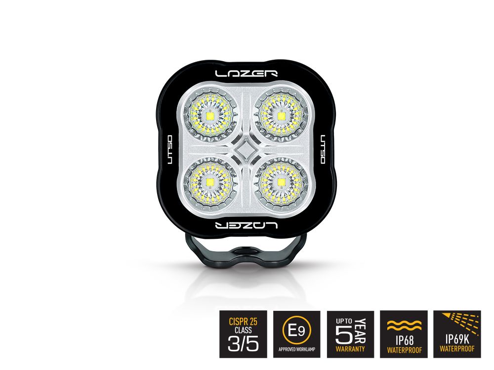 LAZER LAMPS Utility-50 — Phare de Travail LED 5000 lm sur Xperts4x4 Accessoires 4x4 Off-Road