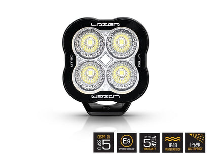 LAZER LAMPS Utility-80 HD — Phare de Travail LED 8940 lm sur Xperts4x4 Accessoires 4x4 Off-Road