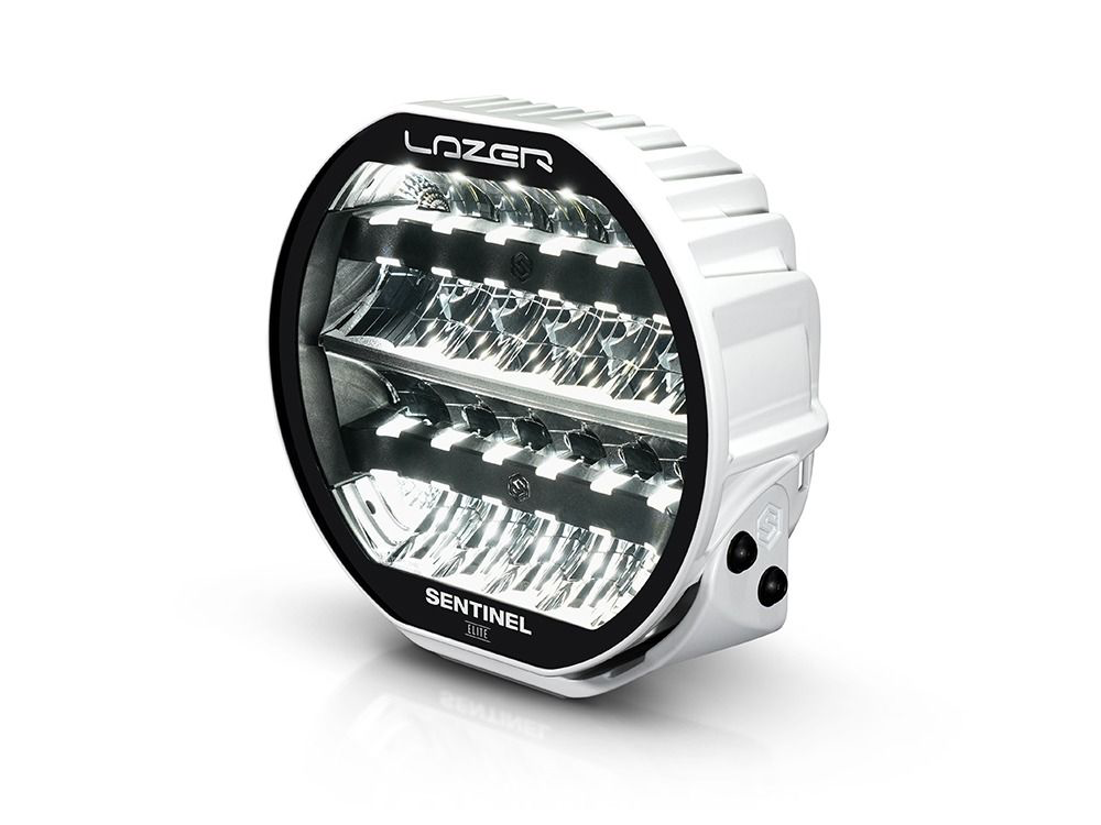 Longue portée LED LAZER LAMPS Sentinel 9 Elite PL2 Blanc sur Xperts4x4 Accessoires 4x4 Off-Road