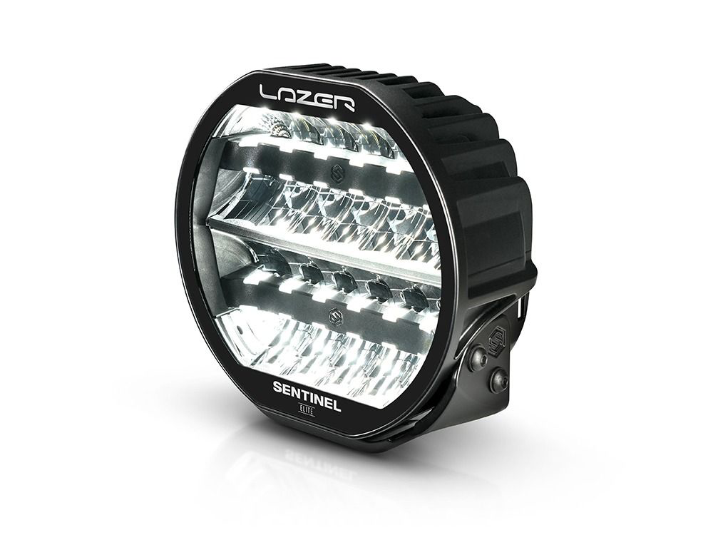 Longue portée LED LAZER LAMPS Sentinel 9 Elite PL2 Noir sur Xperts4x4 Accessoires 4x4 Off-Road