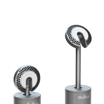 OuTask Lampe Télescopique Gris Clair - Outdoor LED 720° Rechargeable sur Xperts4x4 Accessoires 4x4 Off-Road