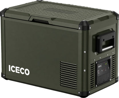 Refrigerateur/Congelateur ICECO 45L Double Compartiments - Vert Olive sur Xperts4x4 Accessoires 4x4 Off-Road
