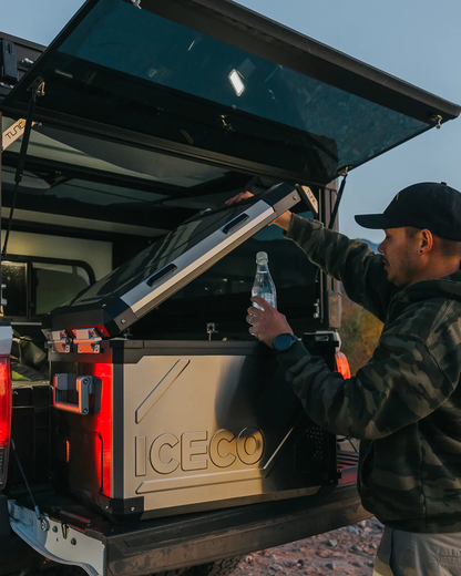 Refrigerateur/Congelateur ICECO 55L Double Compartiments - Argent sur Xperts4x4 Accessoires 4x4 Off-Road