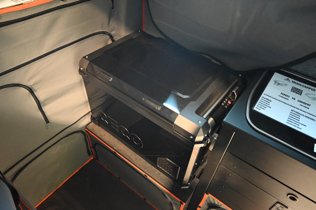 Refrigerateur/Congelateur ICECO 55L Double Compartiments - Noir sur Xperts4x4 Accessoires 4x4 Off-Road