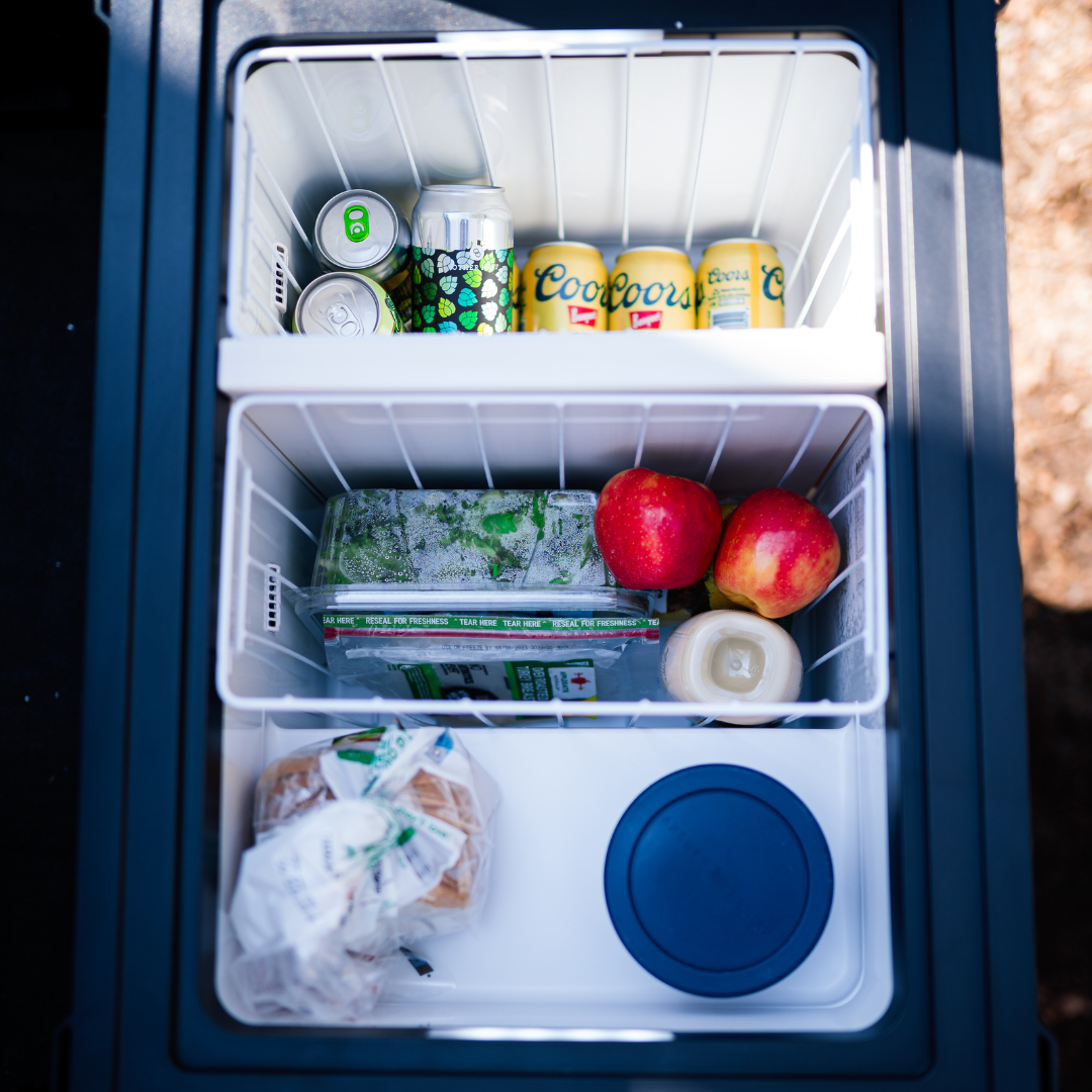 Refrigerateur/Congelateur ICECO 55L Double Compartiments - Noir sur Xperts4x4 Accessoires 4x4 Off-Road