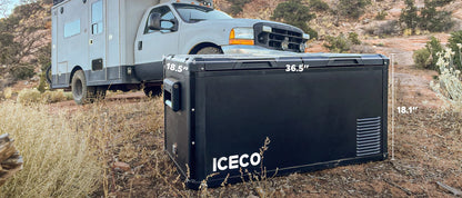 Refrigerateur/Congelateur ICECO 75L Double Compartiments - Gris sur Xperts4x4 Accessoires 4x4 Off-Road