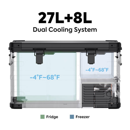Refrigerateur/Congelateur ICECO APL35 35L Single Zone - Black sur Xperts4x4 Accessoires 4x4 Off-Road