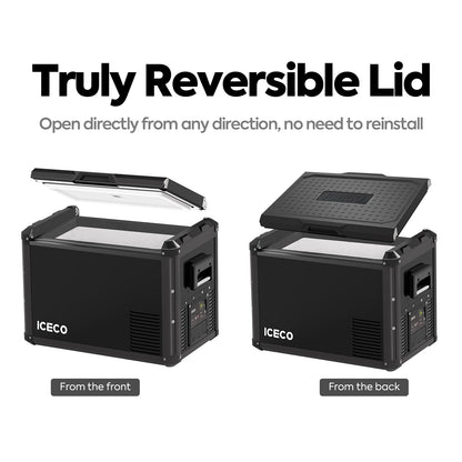 Réfrigérateur Congélateur ICECO VL60PROS 60L - Gris sur Xperts4x4 Accessoires 4x4 Off-Road