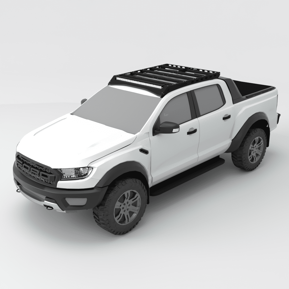Galerie de toit Ford Ranger T6-T8 Double Cabine Predator Offroad sur Xperts4x4 Accessoires 4x4 Off-Road