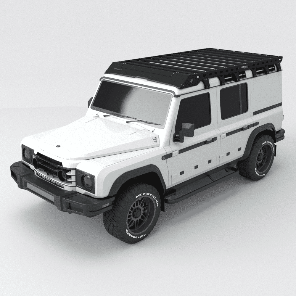 Galerie de toit Ineos Grenadier 2022+ Predator Offroad sur Xperts4x4 Accessoires 4x4 Off-Road