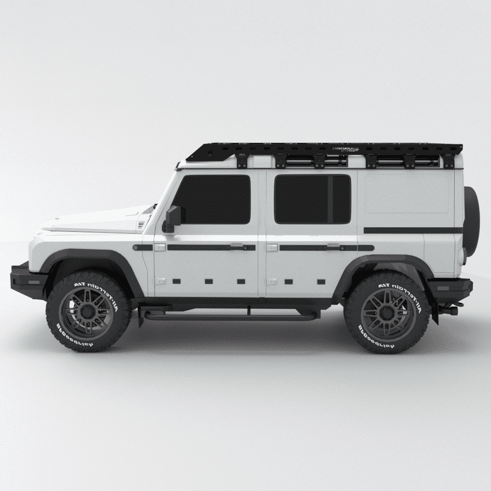 Galerie de toit Ineos Grenadier 2022+ Predator Offroad sur Xperts4x4 Accessoires 4x4 Off-Road