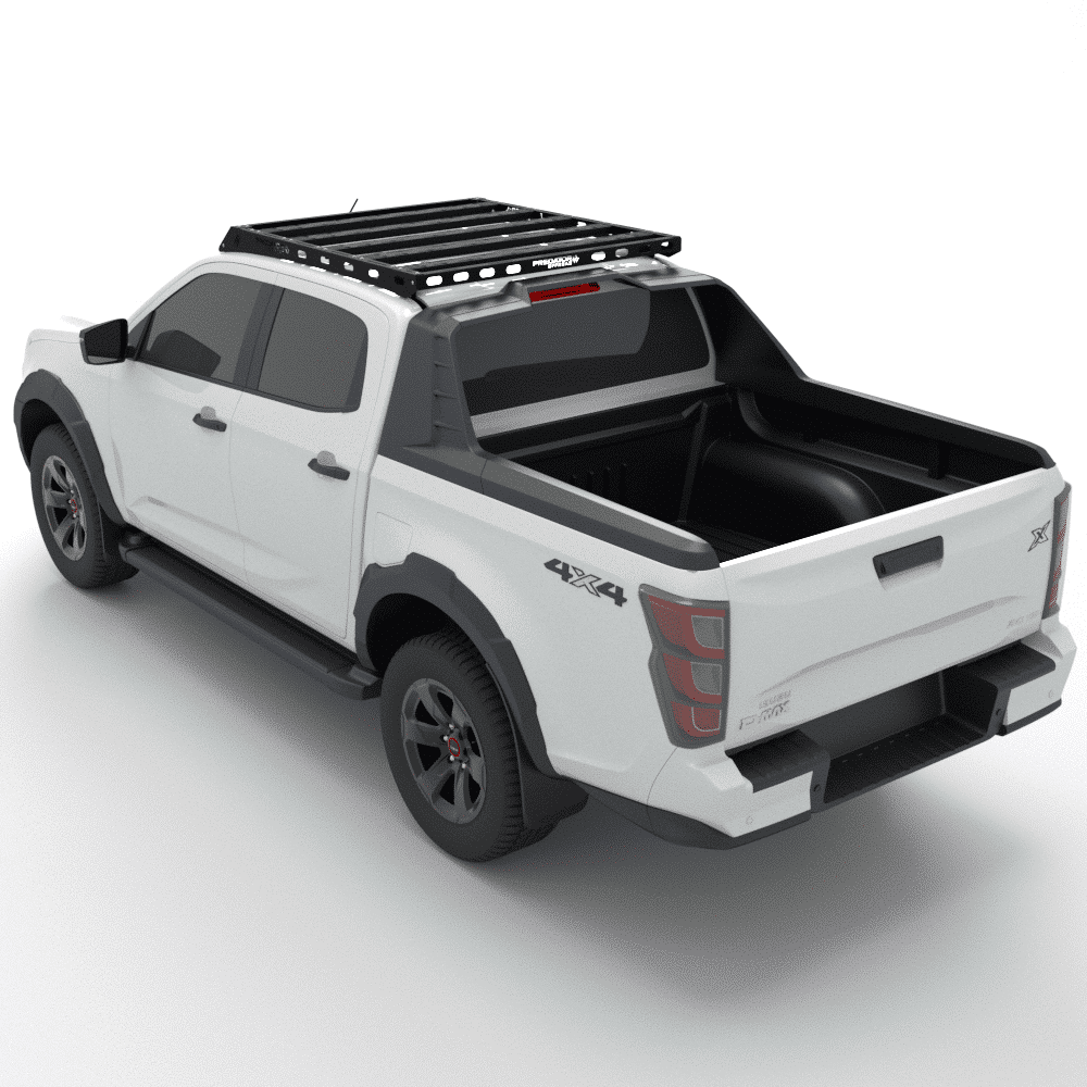 Galerie de toit Isuzu D-Max 2012-2022 Double Cabine Predator Offroad sur Xperts4x4 Accessoires 4x4 Off-Road