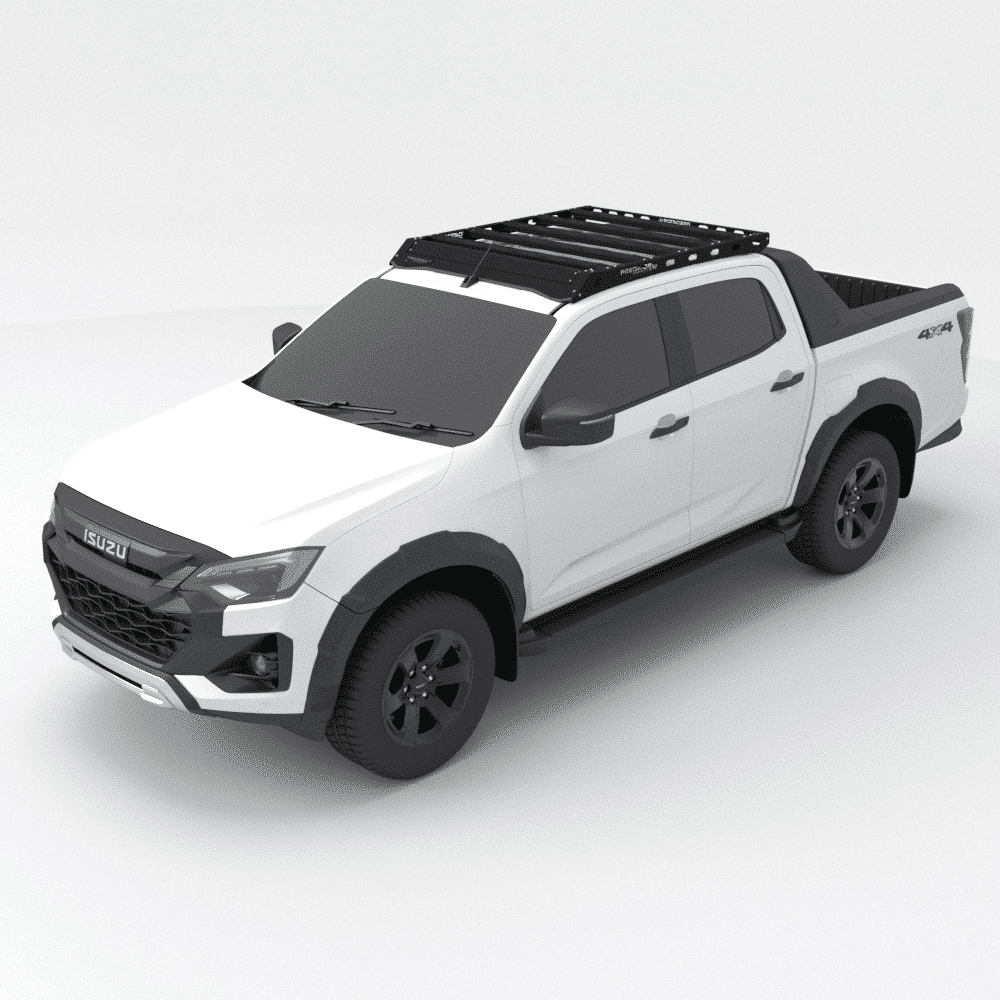 Galerie de toit Isuzu D-Max 2012-2022 Double Cabine Predator Offroad sur Xperts4x4 Accessoires 4x4 Off-Road