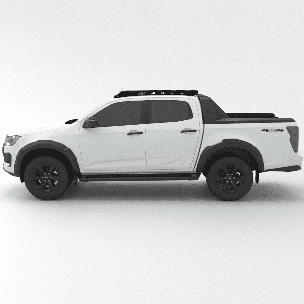 Galerie de toit Isuzu D-Max 2012-2022 Double Cabine Predator Offroad sur Xperts4x4 Accessoires 4x4 Off-Road