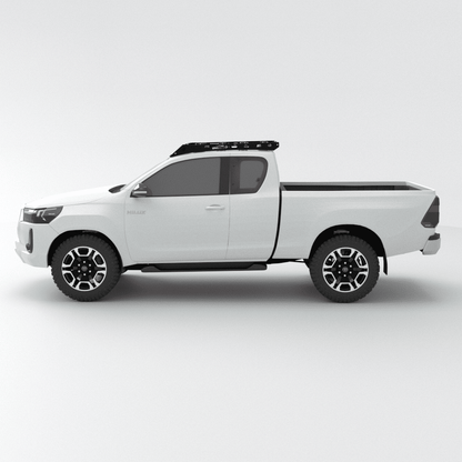 Galerie de toit Toyota Hilux Revo (2016+) Extra Cabine Predator Offroad sur Xperts4x4 Accessoires 4x4 Off-Road