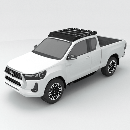 Galerie de toit Toyota Hilux Revo (2016+) Extra Cabine Predator Offroad sur Xperts4x4 Accessoires 4x4 Off-Road