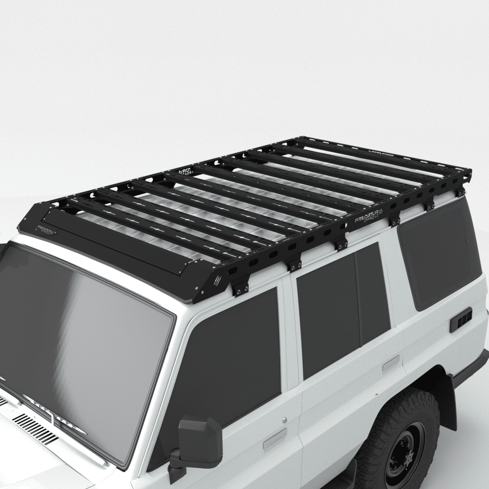 Galerie de toit Toyota Land Cruiser (70 / 76 Series, SUV) Predator Offroad sur Xperts4x4 Accessoires 4x4 Off-Road