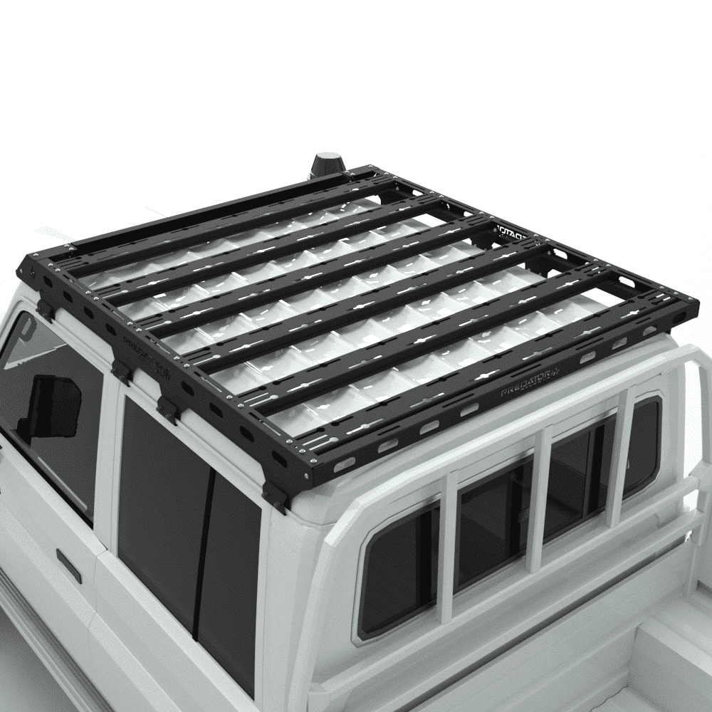 Galerie de toit Toyota Land Cruiser (79 Series) Double Cabine Predator Offroad sur Xperts4x4 Accessoires 4x4 Off-Road