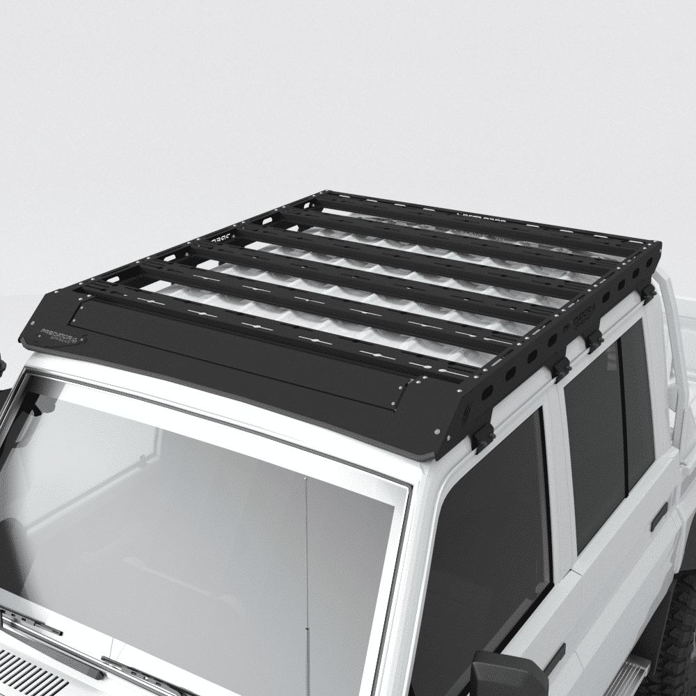 Galerie de toit Toyota Land Cruiser (79 Series) Double Cabine Predator Offroad sur Xperts4x4 Accessoires 4x4 Off-Road