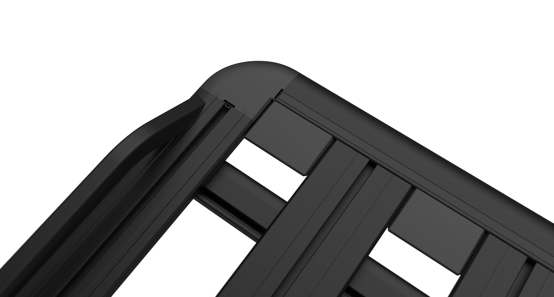 Galerie de toit Rhino-Rack Pioneer 6 1900x1240mm, robuste et adaptée pour le transport de charges lourdes sur véhicule.