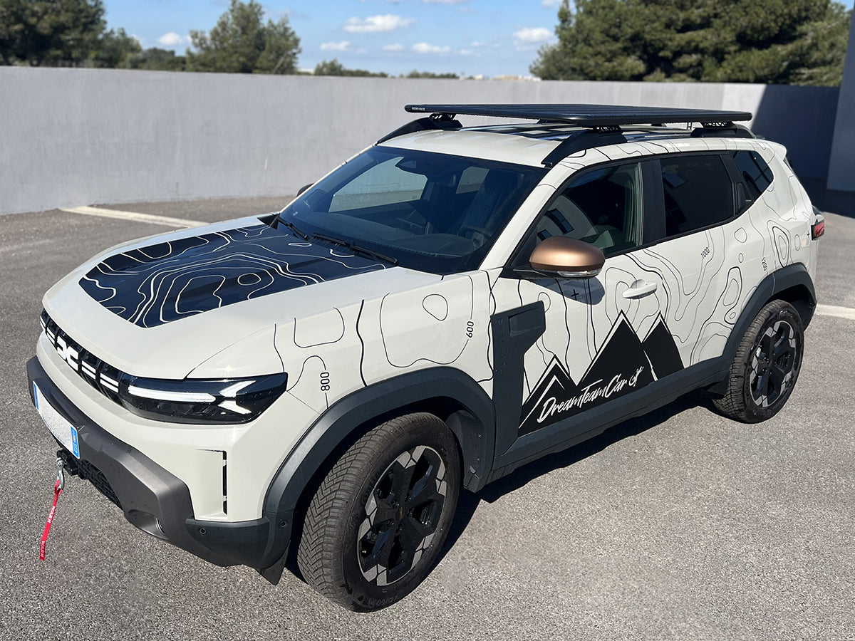 Kit fixation pour installation galerie Rhino Rack sur Dacia Duster 2024+ N4-Offroad sur Xperts4x4 Accessoires 4x4 Off-Road