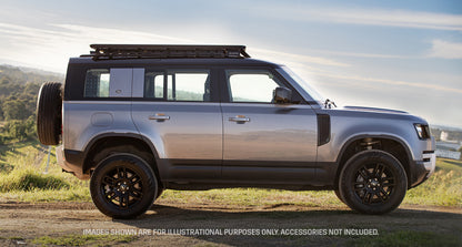 Kit Galerie Rhino-Rack Pioneer 1900x1240mm Land Rover Defender II 110 L663 2020+ sur Xperts4x4 Accessoires 4x4 Off-Road