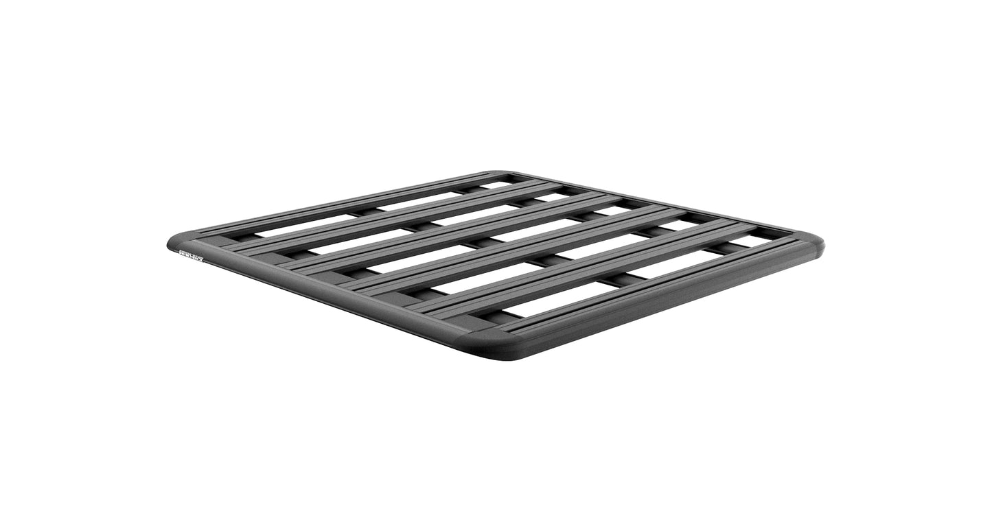 Galerie de toit Rhino-Rack Pioneer 6 pour Honda HR-V et Hyundai Kona 2015-2022, 1300x1240mm, fixation robuste, adaptée au SUV.