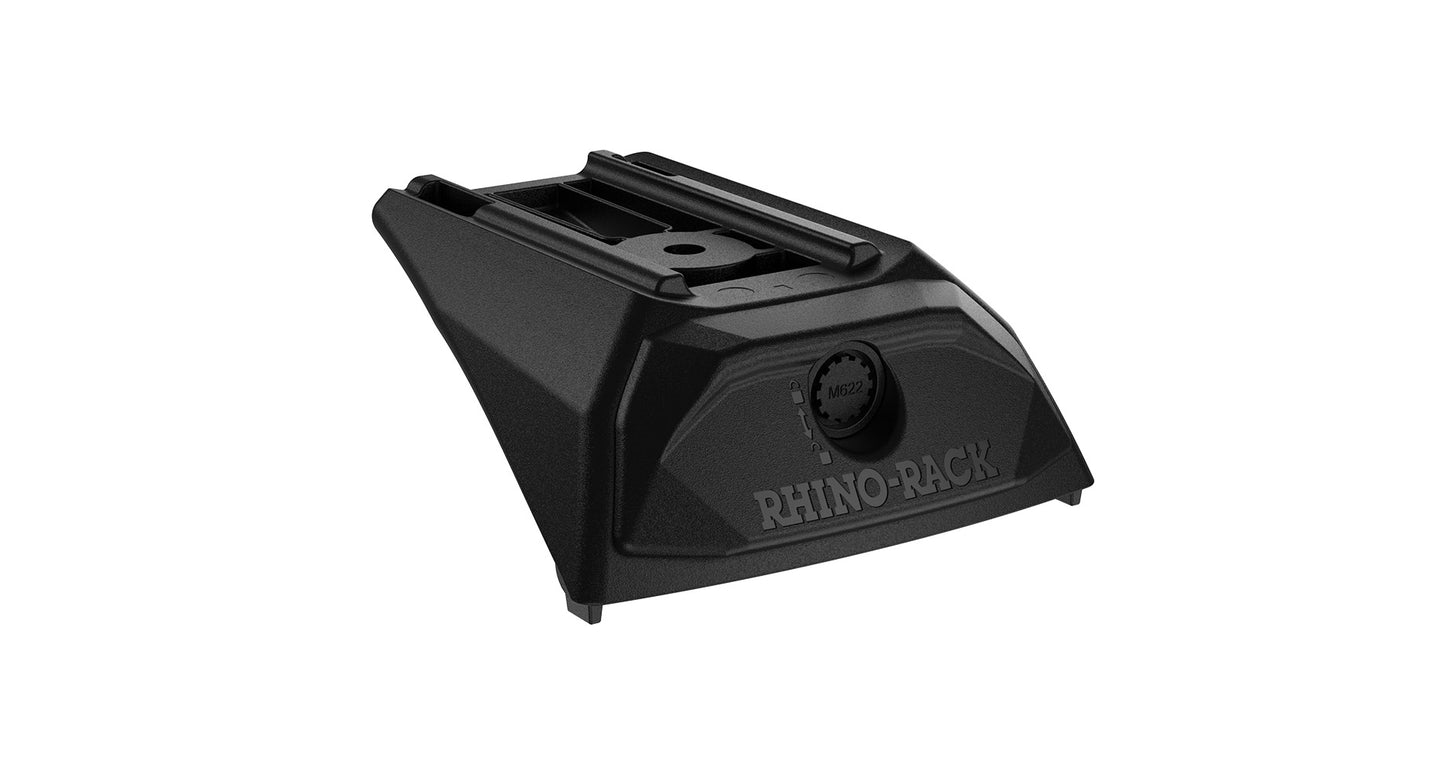 Kit galerie de toit Rhino-Rack Pioneer 6 pour Land Rover Defender 130 L663 2023, en acier robuste, avec fixation solide.