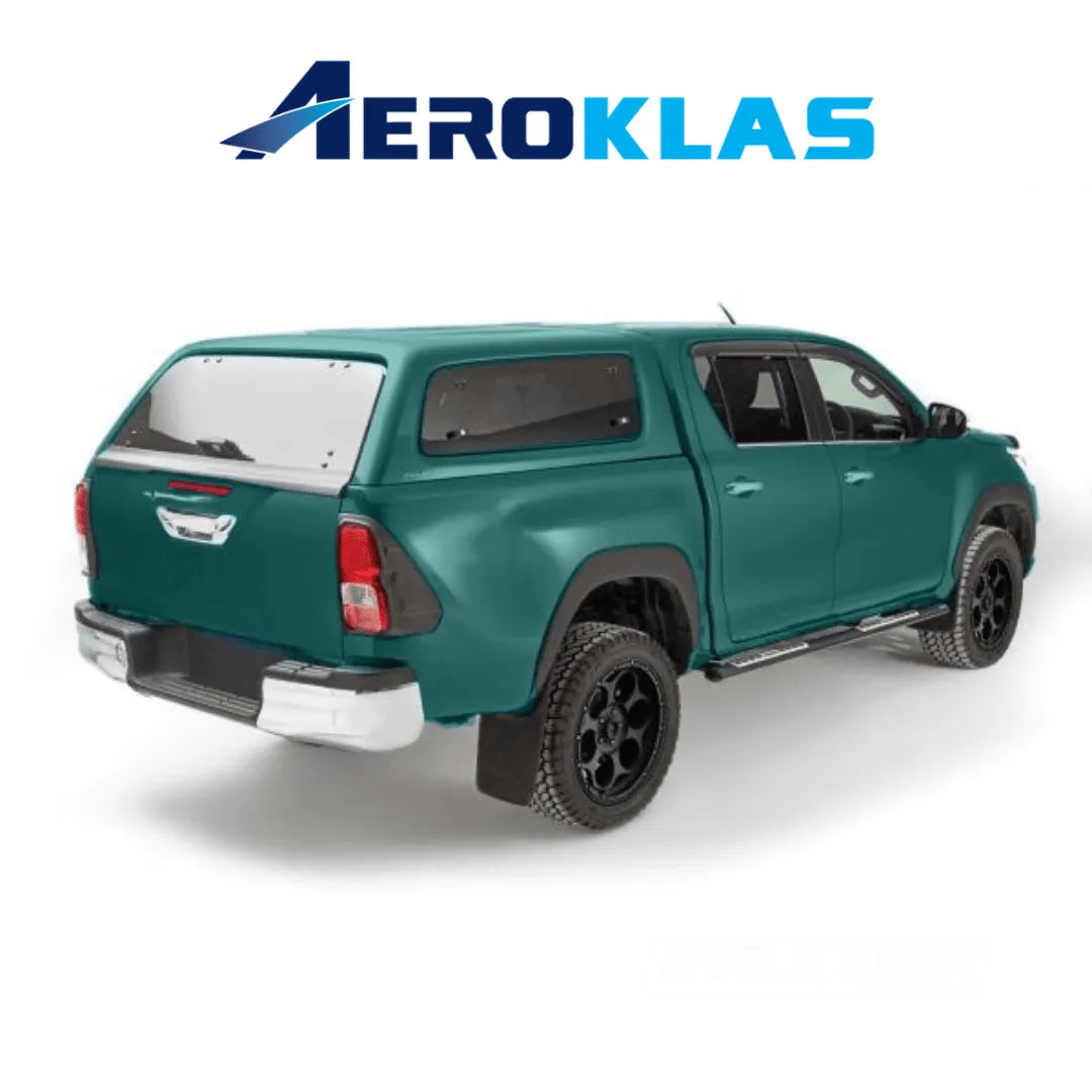 Hardtop Aeroklas Stylish Toyota Hilux DC 2016+ | Fenêtres Battantes sur Xperts4x4 Accessoires 4x4 Off-Road