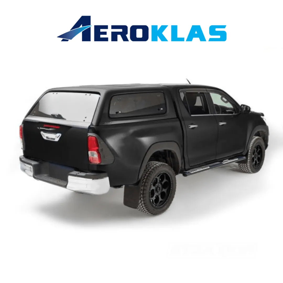 Hardtop Aeroklas Stylish Toyota Hilux DC 2016+ | Fenêtres Battantes sur Xperts4x4 Accessoires 4x4 Off-Road
