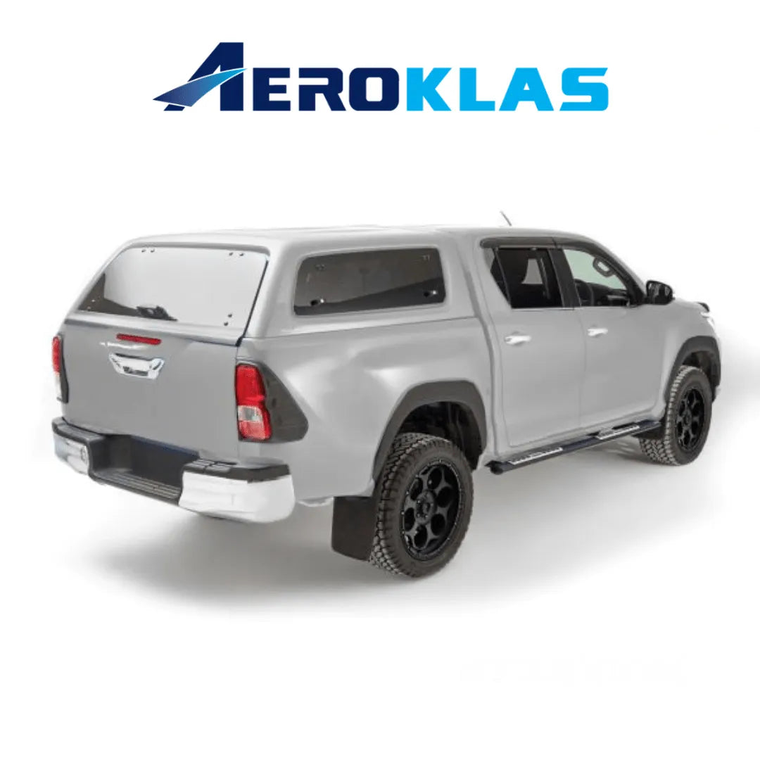 Hardtop Aeroklas Stylish Toyota Hilux DC 2016+ | Fenêtres Battantes sur Xperts4x4 Accessoires 4x4 Off-Road
