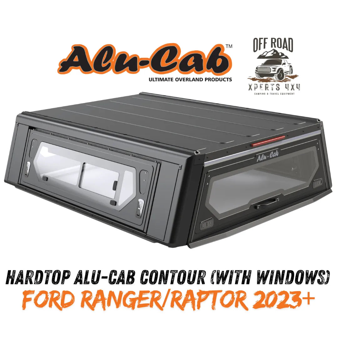 Hardtop Alu-Cab Contour Ford Ranger/Raptor 2023+ sur Xperts4x4 Accessoires 4x4 Off-Road