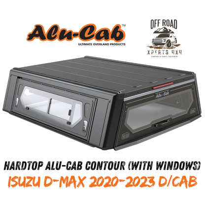 Hardtop Alu-Cab Contour Isuzu D-Max 2020-2023 Double Cab sur Xperts4x4 Accessoires 4x4 Off-Road