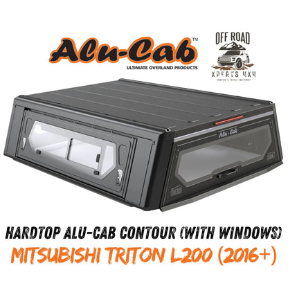 Hardtop Alu-Cab Contour Mitsubishi L200 2016-Present Double Cab sur Xperts4x4 Accessoires 4x4 Off-Road