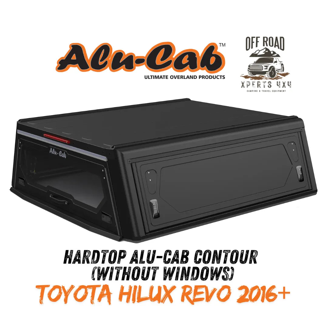 Hardtop Alu-Cab Contour Toyota Hilux 2016 à Présent sur Xperts4x4 Accessoires 4x4 Off-Road