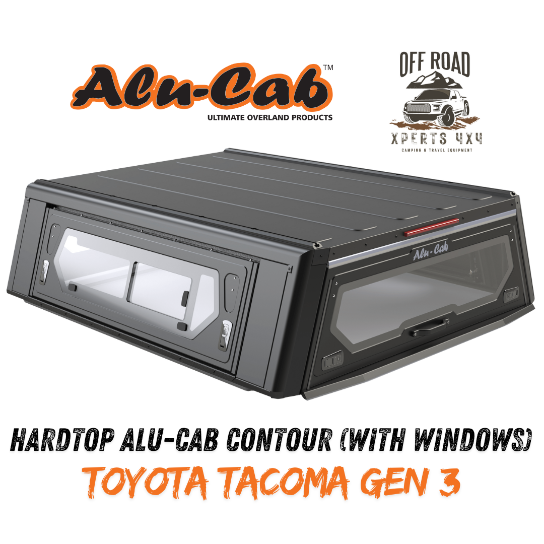 Hardtop Alu-Cab Contour Toyota Tacoma GEN 3 sur Xperts4x4 Accessoires 4x4 Off-Road