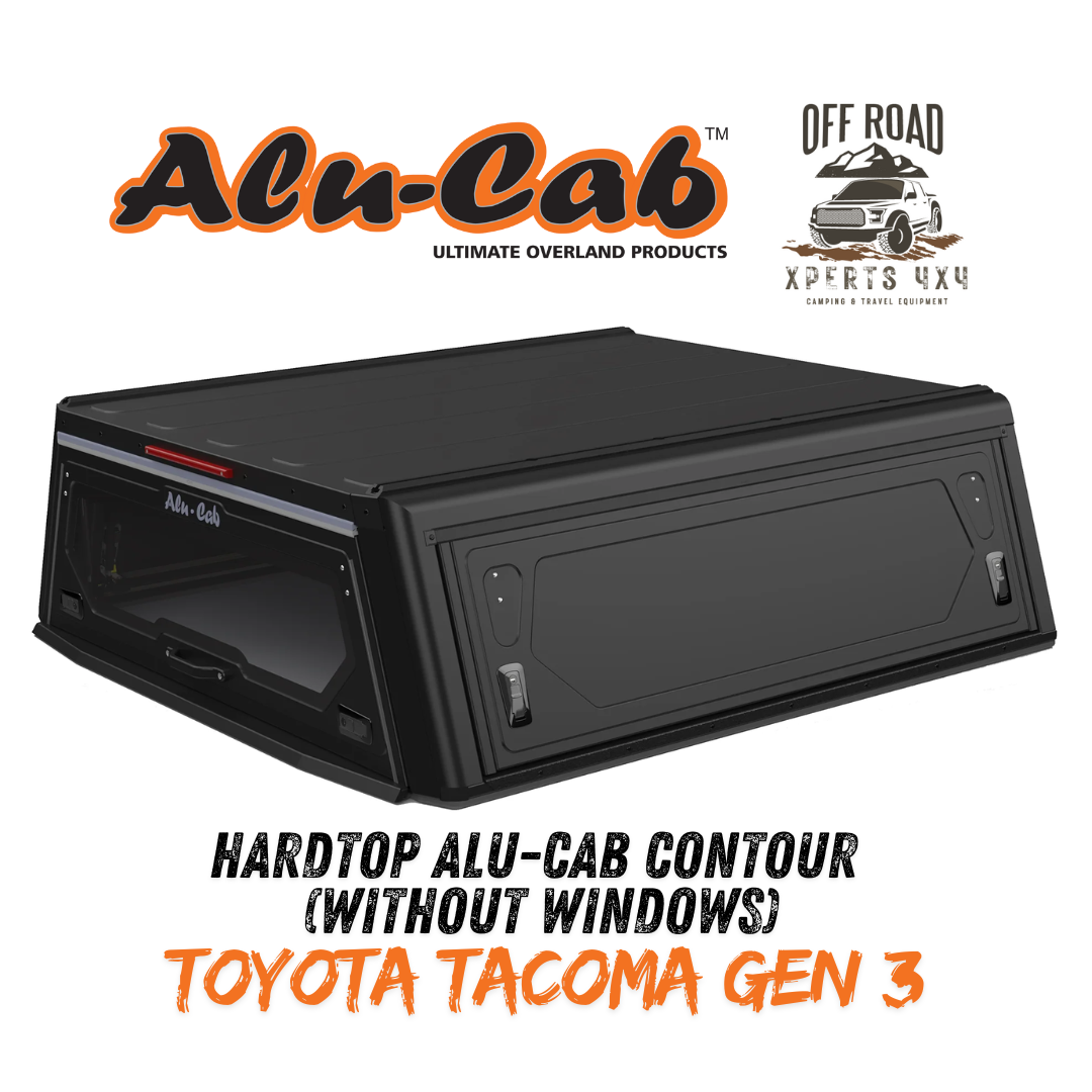 Hardtop Alu-Cab Contour Toyota Tacoma GEN 3 sur Xperts4x4 Accessoires 4x4 Off-Road