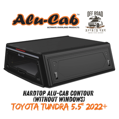 Hardtop Alu-Cab Contour Toyota Tundra 2022+ 5.5" CrewMax sur Xperts4x4 Accessoires 4x4 Off-Road
