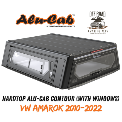 Hardtop Alu-Cab Contour Volkswagen Amarok 2010-2022 Double Cab sur Xperts4x4 Accessoires 4x4 Off-Road