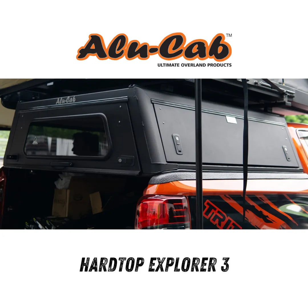 Hardtop Alu-Cab Explorer 3 Toyota Hilux 2016 à Présent sur Xperts4x4 Accessoires 4x4 Off-Road