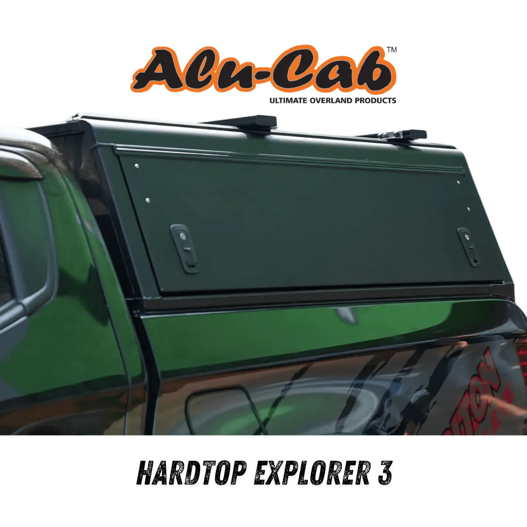 Hardtop Alu-Cab Explorer 3 Toyota Hilux 2016 à Présent sur Xperts4x4 Accessoires 4x4 Off-Road