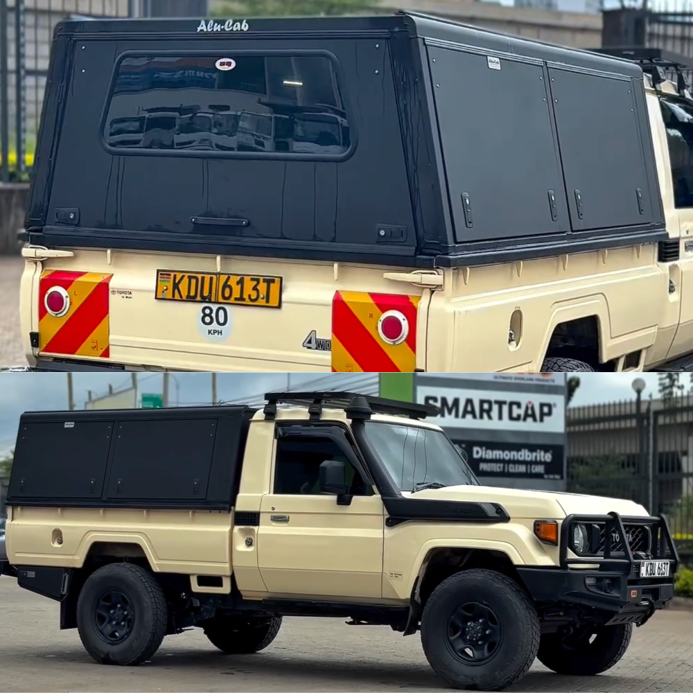 Hardtop Alu-Cab Explorer 3 Toyota Land Cruiser 79 1999+ sur Xperts4x4 Accessoires 4x4 Off-Road