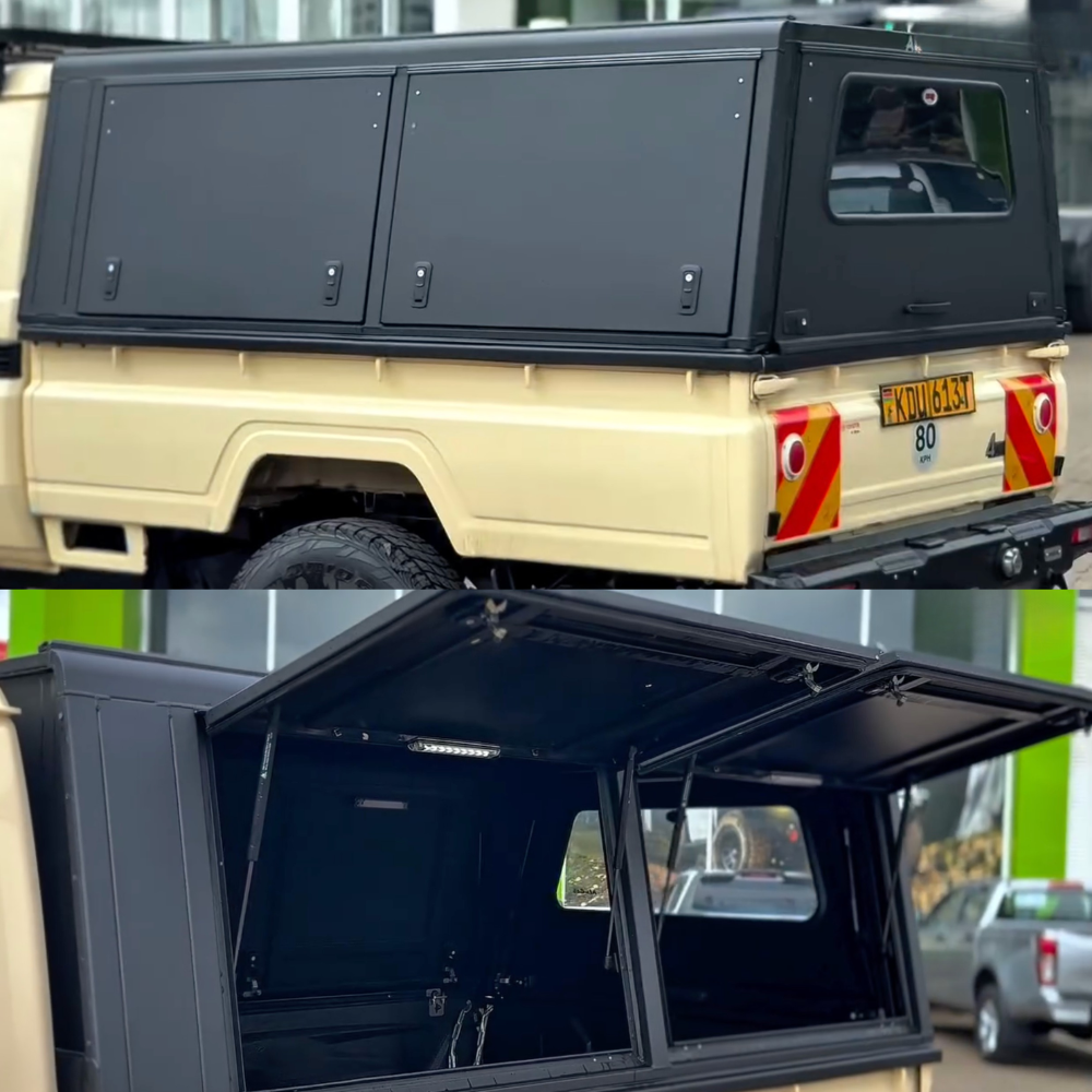 Hardtop Alu-Cab Explorer 3 Toyota Land Cruiser 79 1999+ sur Xperts4x4 Accessoires 4x4 Off-Road