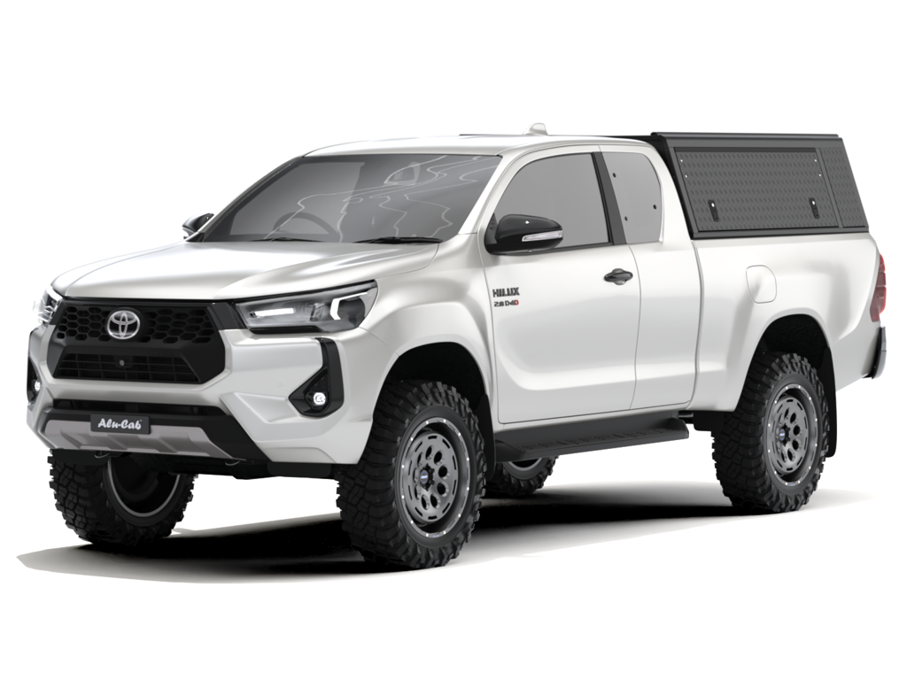 Hardtop Alu-Cab "Guard" Toyota Hilux Revo 2016+ Extra Cab sur Xperts4x4 Accessoires 4x4 Off-Road