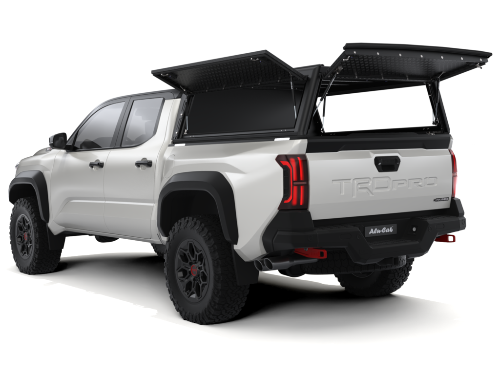 Hardtop Alu-Cab "Guard" Toyota Tacoma 2024+ (Version Texture) sur Xperts4x4 Accessoires 4x4 Off-Road