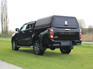 Hardtop Aluminium Isuzu Dmax 2021+  Rhinoman Xpedition Noir sur Xperts4x4 Accessoires 4x4 Off-Road
